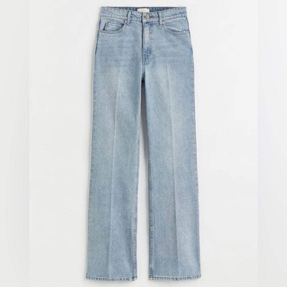 Light wash blue denim